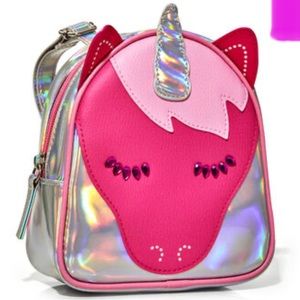 👧🏻UNICORN 🦄MAGICAL MINI BACKPACK/COSMETIC BAG BRAND NEW BATH & BODY WORKS
